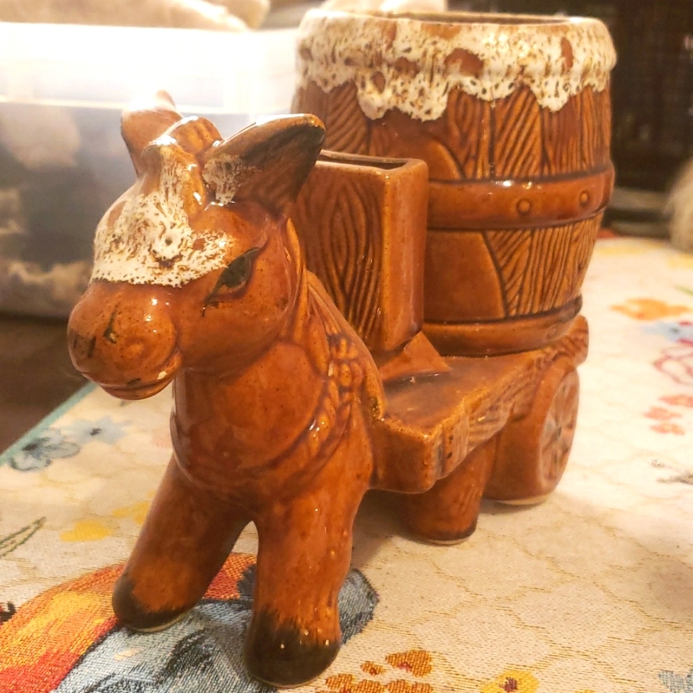 Sold Vintage Planter / organizer - Picture 4 of 8